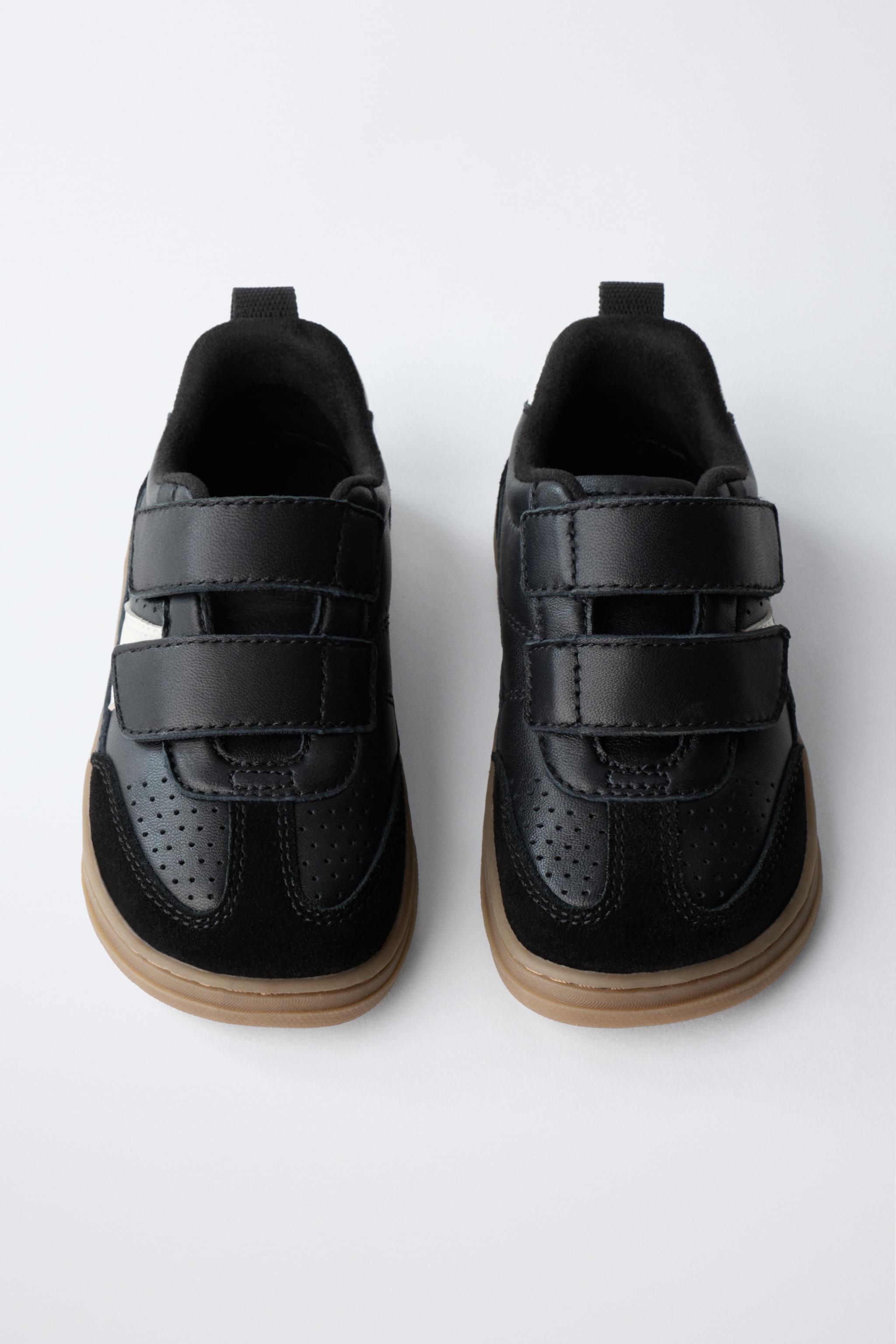 LEATHER BAREFOOT STRAP SNEAKERS